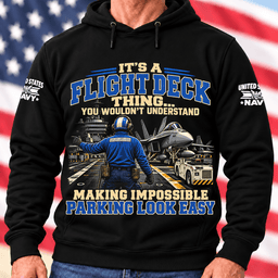 Navy Flight Deck Making Impossible Parking Look Easy T Shirt Hoodie Baseball Cap Gift For Veterans