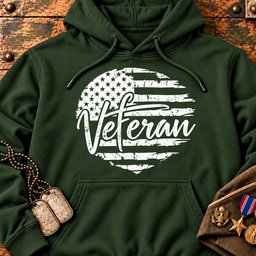 veteran-american-flag-22901 Hoodie-Forest-Green.jpg