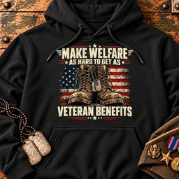 make-welfare-as-hard-to-get-as-veteran-benefits-22965 Hoodie-Black.jpg