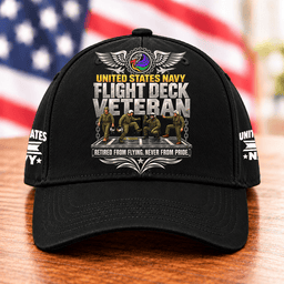 Navy Flight Deck Veteran Retired From Flying Never From Pride T Shirt Hoodie Baseball Cap Gift For Men Baseball Cap Black