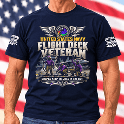 Navy Flight Deck Veteran Grapes Keep The Jets In The Sky T Shirt Hoodie Baseball Cap Gift For Men T-shirt Navy