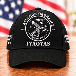 Navy Aviation Ordnance Warheads On Foreheads Skeleton T Shirt Hoodie Baseball Cap Gift For Men Baseball Cap Black