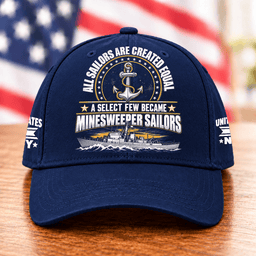 Navy Minesweeper Sailors All Sailors Are Created Equal T Shirt Hoodie Baseball Cap Gift For Men Baseball Cap Navy