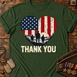 thank-you-veterans-american-flag-t-shirt-hoodie-polo-23198 T-shirt-Forest-Green.jpg
