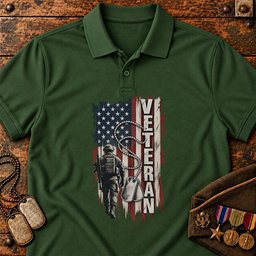 veteran-american-flag-t-shirt-hoodie-polo-23200 Polo-Forest-Green.jpg