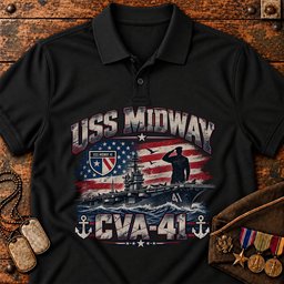 uss-midway-cva-41-23291 Polo-Black.jpg
