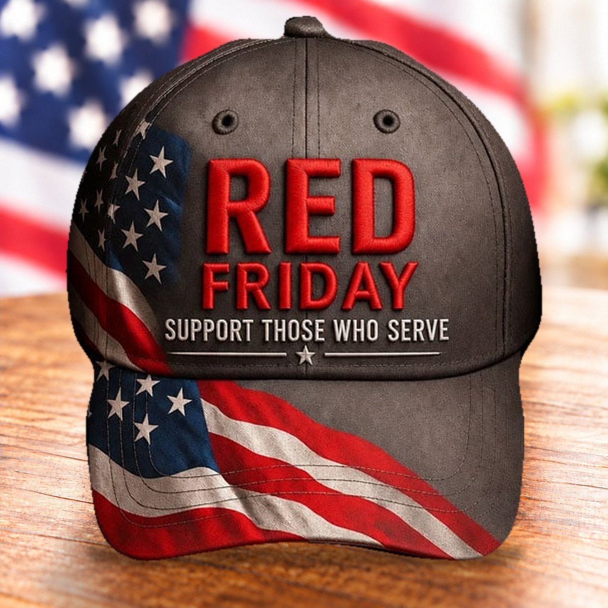 Red Friday Casual Hat