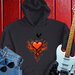 Birds Heart Song Hoodie