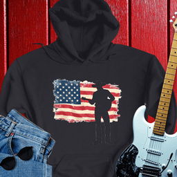 Patriotic Cowboy Hoodie