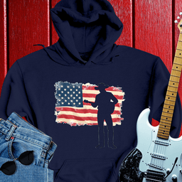 Patriotic Cowboy Hoodie