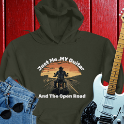 Just Me and My Guitar Hoodie