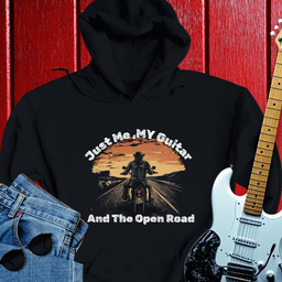 Just Me and My Guitar Hoodie