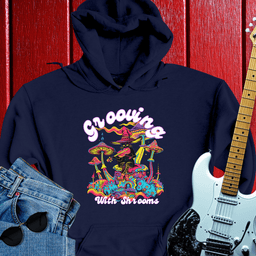 Grooving With Shrooms Hoodie