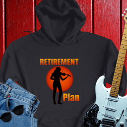 Retirement Violin Hoodie