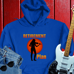 Retirement Violin Hoodie