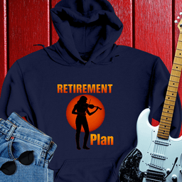 Retirement Violin Hoodie