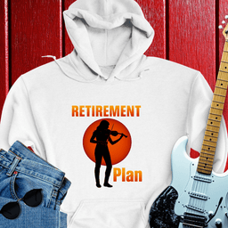 Retirement Violin Hoodie