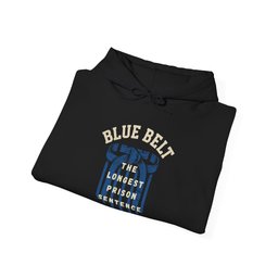 Blue Belt Prison BJJ Hoodie