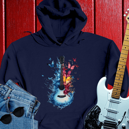 Butterfly Guitar Hoodie
