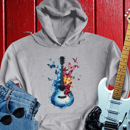 Butterfly Guitar Hoodie
