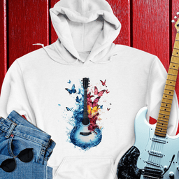 Butterfly Guitar Hoodie