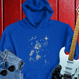 Cat Sings Hoodie