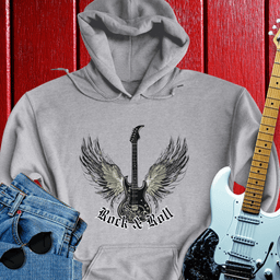 Winged Guitar Hoodie