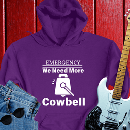 Emergency Cowbell Hoodie