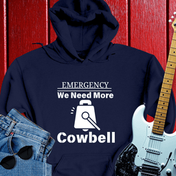 Emergency Cowbell Hoodie
