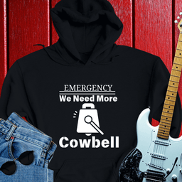 Emergency Cowbell Hoodie