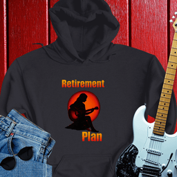 Retirement Guitar Hoodie