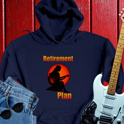 Retirement Guitar Hoodie