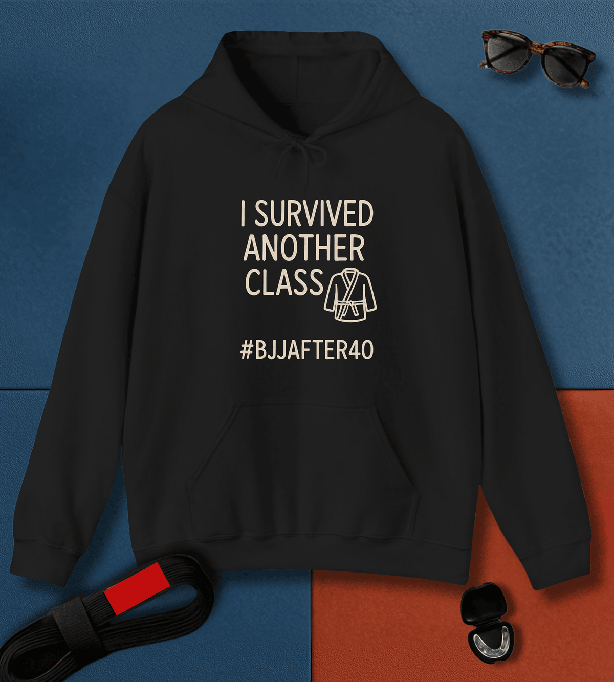 Survived BJJ Hoodie
