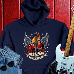 Love Rock/Roll Hoodie