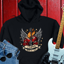 Love Rock/Roll Hoodie