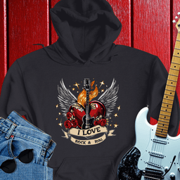 Love Rock/Roll Hoodie