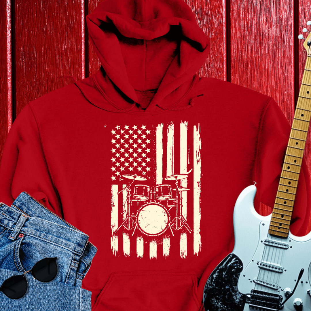 Drum Flag Hoodie