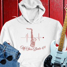 Sax Beats Hoodie