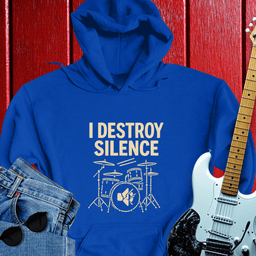Drummer Destroy Hoodie