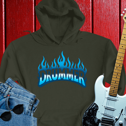 Flame Drum Hoodie