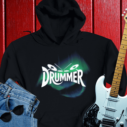 Font Drummer Hoodie