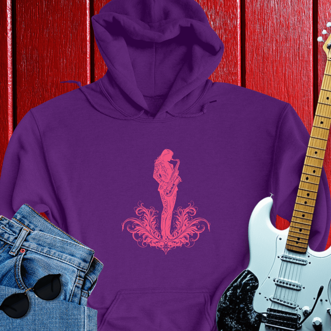 Styled Sax Hoodie