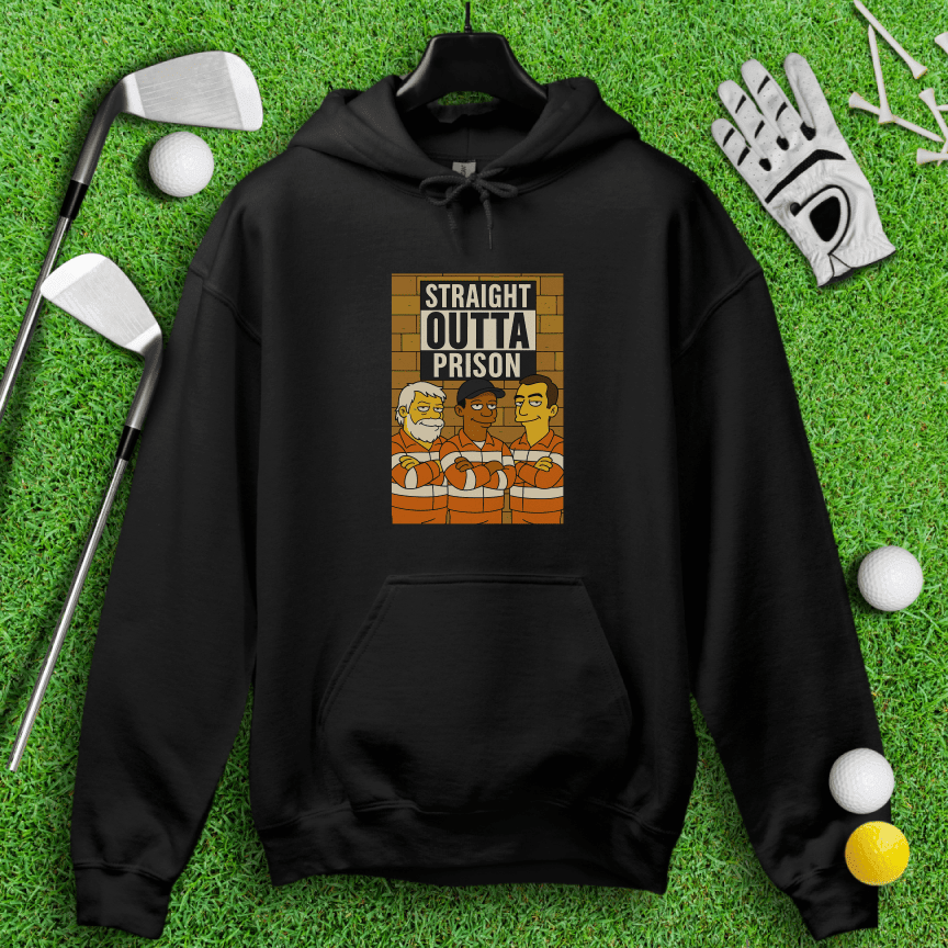 Trio Mugshot Simpsons Hoodie