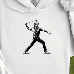 Angry Golfer Hoodie