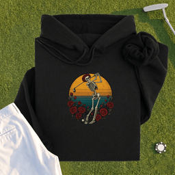 Skeleton Swing Sunset Hoodie