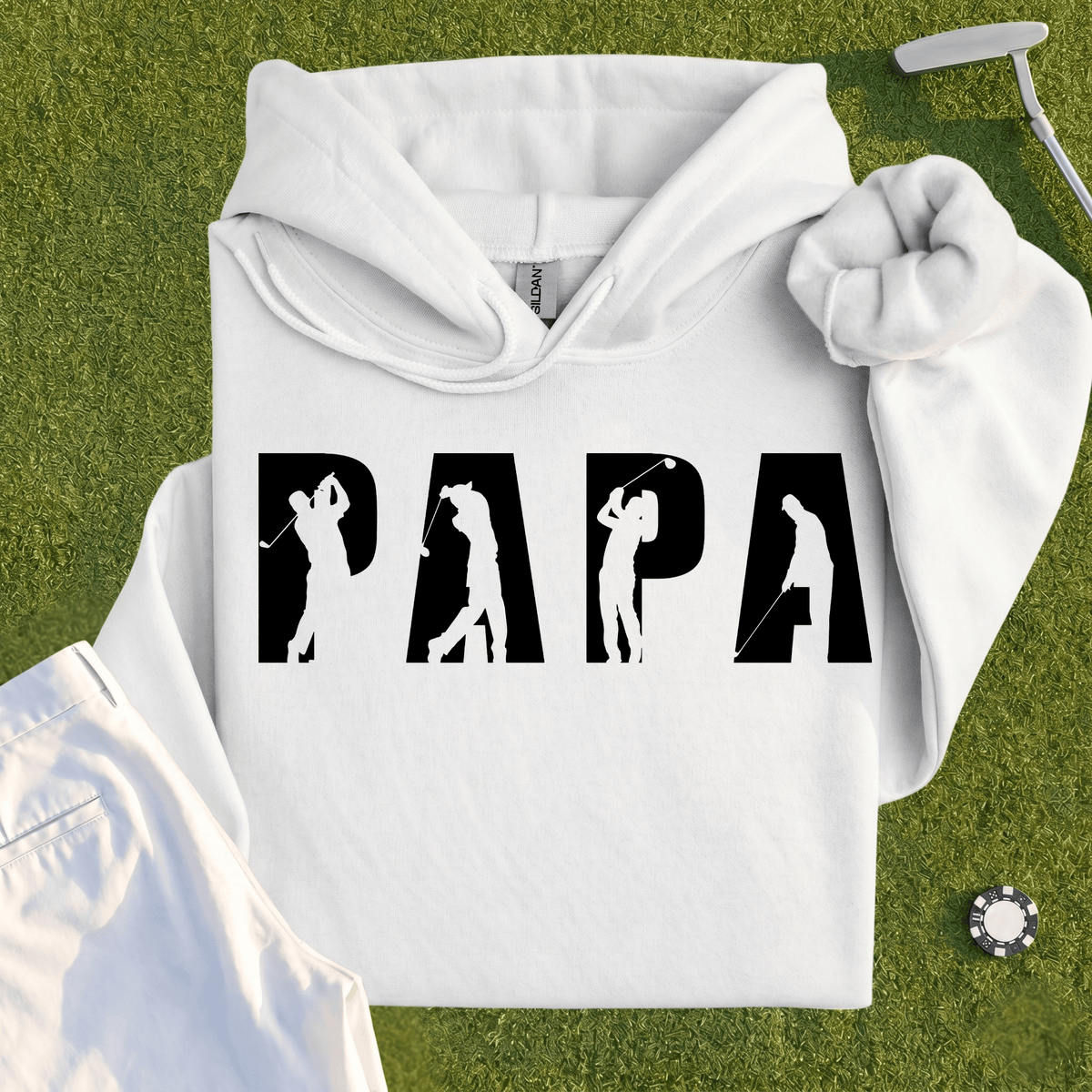 Papa Golfer Hoodie