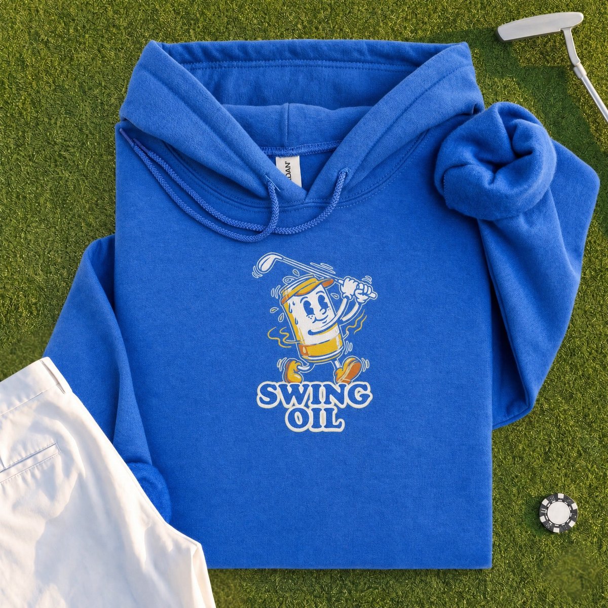 Swing Oil Beer Can Hoodie