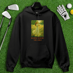 Bloom Where You Golf Hoodie