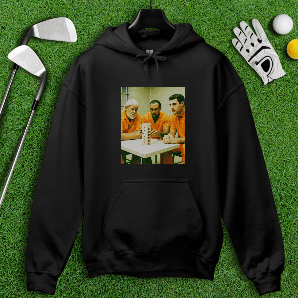 Trio Mugshot Jenga Hoodie