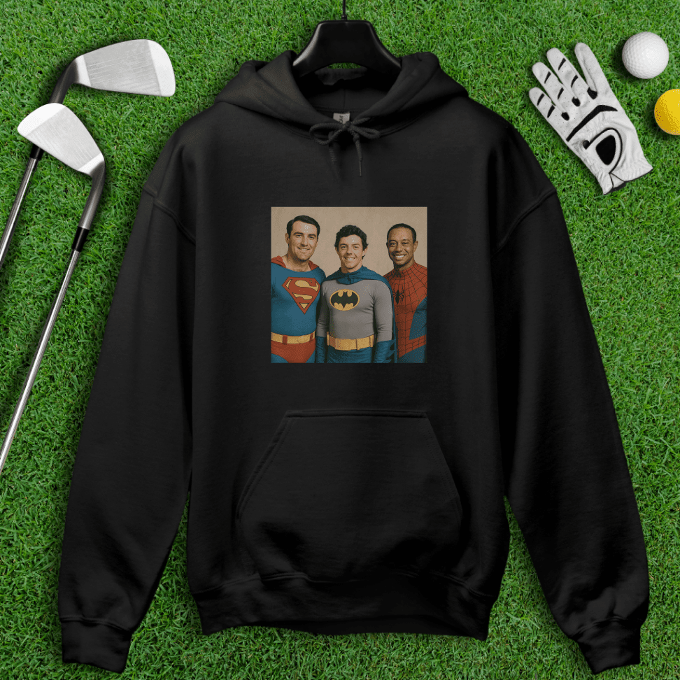 Golf Legends Superheroes Hoodie